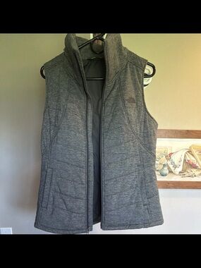 The North Face Women's Heather Gray Insulated Vest